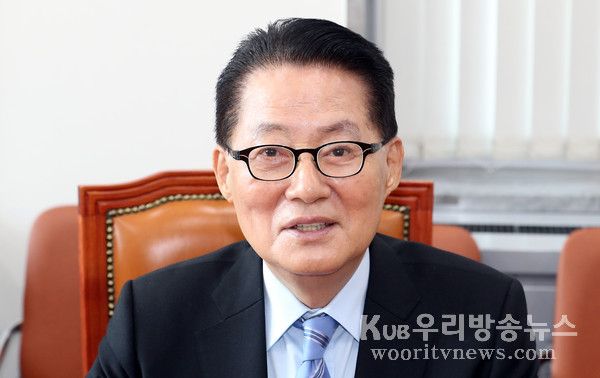 ▲ 발언하는 박지원 의원.