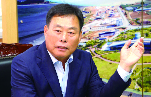 ▲ 김산 무안군수