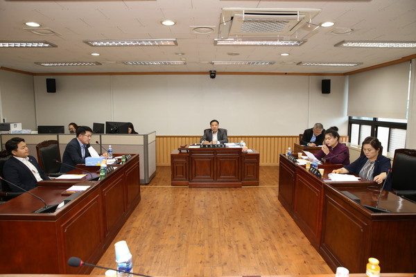▲ 인천 서구의회 클린로드 사업 관련 조사 특별위원회.