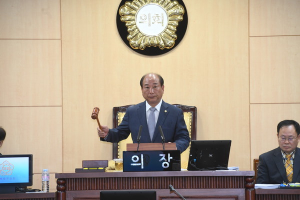 ▲ 제217회 임시회 폐회.