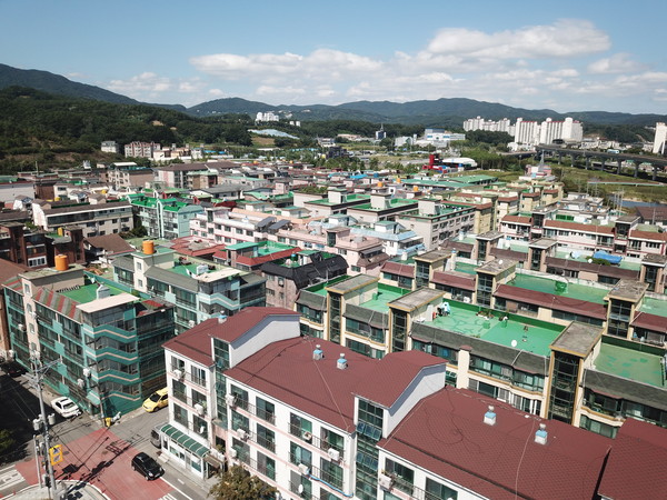 ▲ 유림동 포곡읍 일대.