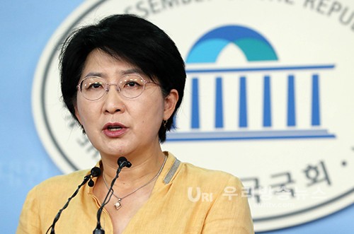 현안 브리핑하는 민주평화당 박주현 대변인