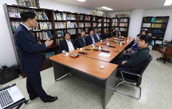▲ 계양구의회 청렴교육.