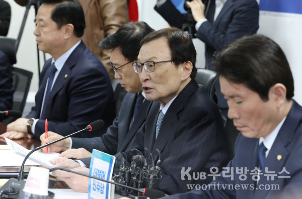 ▲ 발언하는 이해찬 대표.