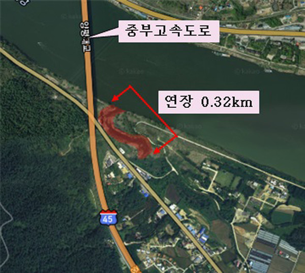 ▲ 양평군 강상면 병산리 1090번지 일원