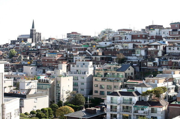 ▲ 서울 용산구 한남3구역 일대.