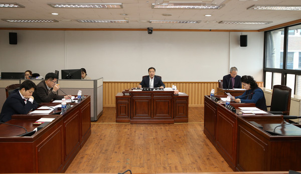 ▲ 클린로드 사업 관련 조사 특별위원회 5차 회의.