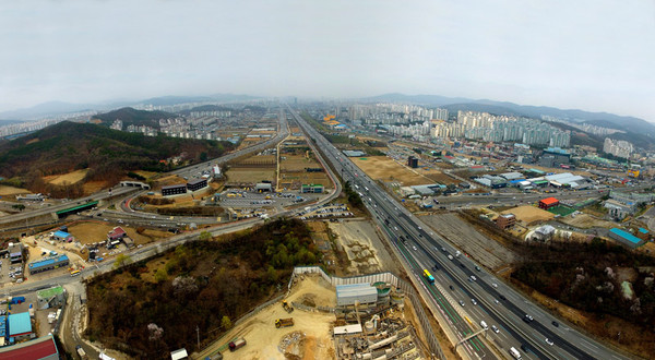 ▲ 보정 마북 신갈동 플랫폼시티 예상구역 전경