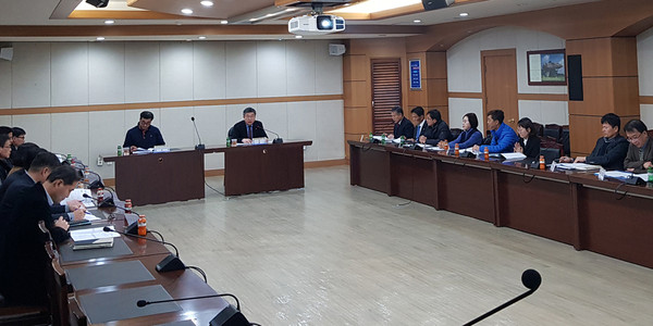 ▲ 겨울철 방재대책 회의 및 안전관리민관협력위원회.