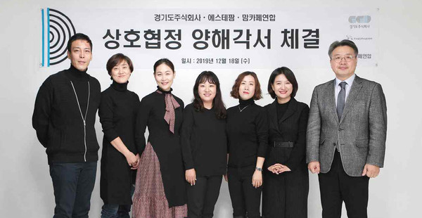 ▲ 판로지원 상호협정 양해각서를 체결식.