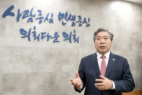 ▲ 경기도의회 송한준 의장
