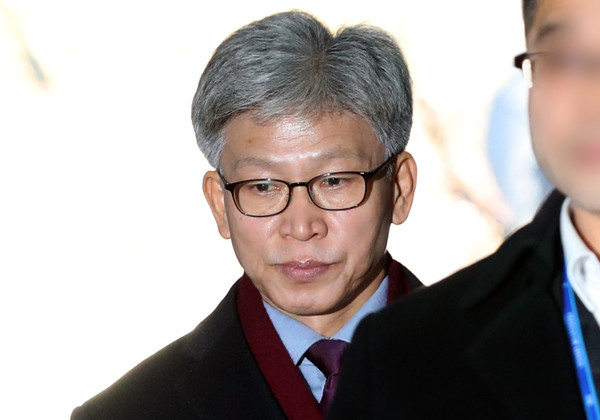 ▲ 영장심사 출석하는 송병기 울산시 경제부시장.