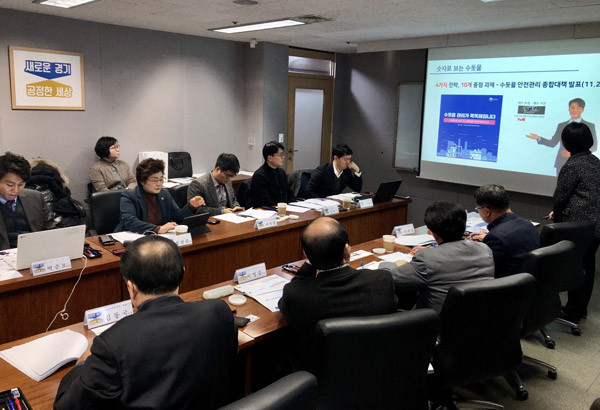 ▲수돗물 홍보 및 발전 방향 토론회 장면.