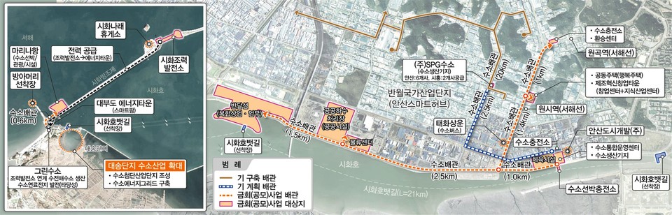 ▲ 수소시범도시 사업 구상도.