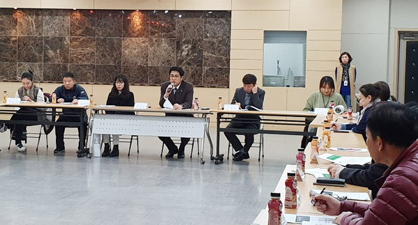 ▲'위기가구 발굴 T/F팀 간담회'