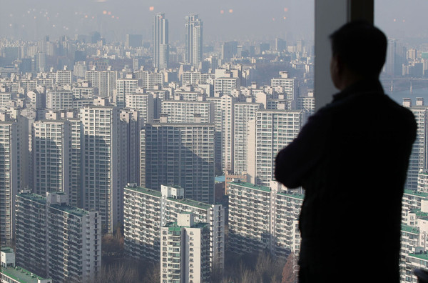 ▲ 서울 송파구 롯데월드타워 전경.