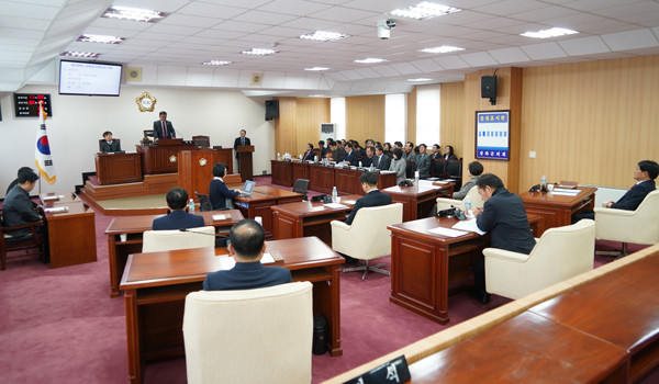 ▲ 강화군의회, 제260회 임시회 개회.