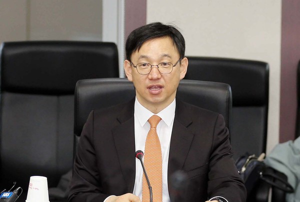 ▲ ‘브렉시트 점검회의’에서 발언하는 전윤종 산업통상자원부 FTA정책관. /뉴시스