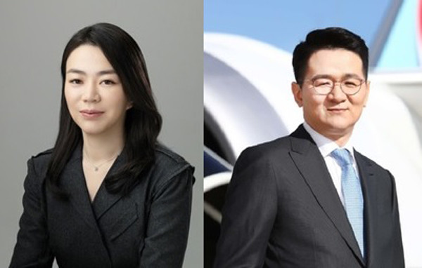 ▲ 조현아 전 대한항공 부사장(왼쪽)과 조원태 한진그룹 회장.