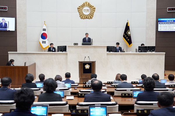 ▲ 용인시의회, 제240회 임시회 폐회.