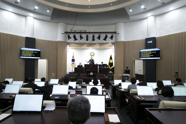 ▲ 제189회 임시회 폐회.