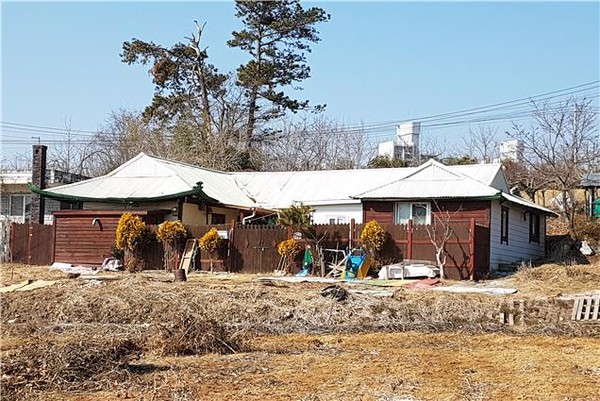 ▲ 지목변경 추진 주택.