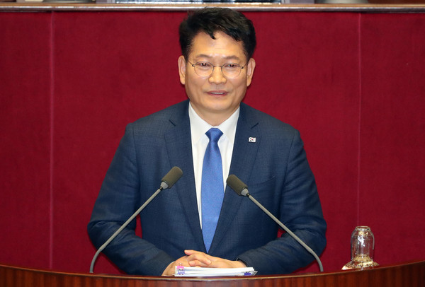 ▲ 발언하는 송영길 더불어민주당 의원.