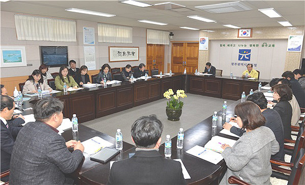 ▲ 광주광역시교욱청은 학교자치 활성화를 위해 학교자치기획팀을 운영한다.