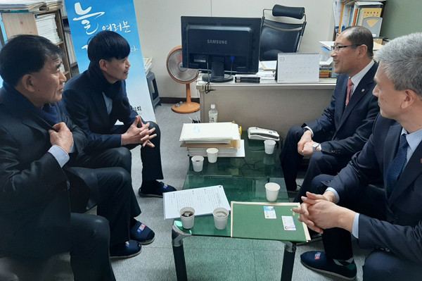 ▲ 건강보험 주요 현안사항 간담회 모습.