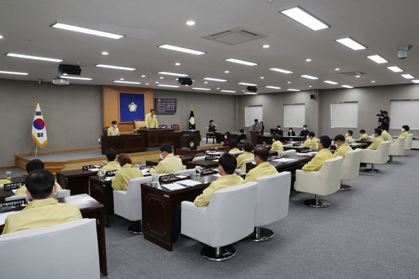 ▲ 제232회 임시회 제1차 본회의 개회.