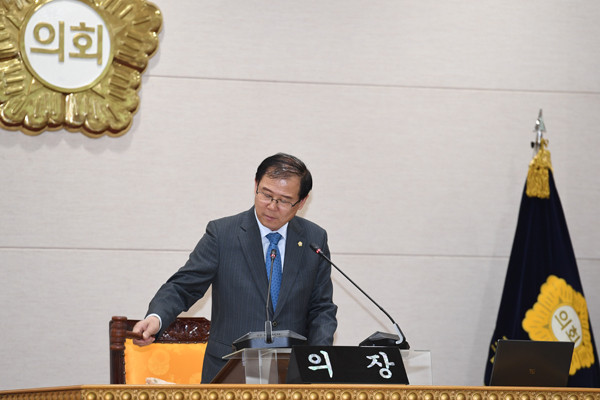 ▲ 양주시의회 이희창 의장.