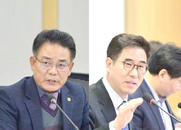 ▲ (왼쪽순으로)서울시의회 박상구 의원, 김종무 의원.