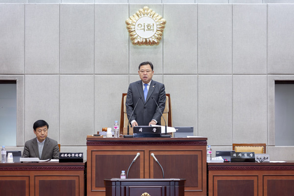 ▲ 시흥시의회 김태경 의장.