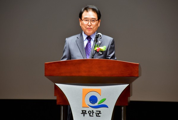 ▲ 발언하는 오해균 무안문화원장.