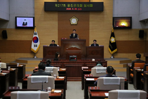 ▲ 인천 옹진군의회 임시회.
