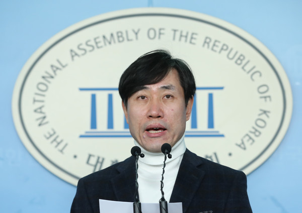▲ 발언하는 하태경 새로운보수당 공동대표.
