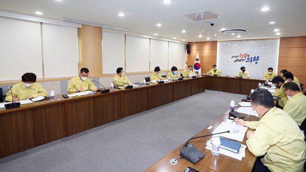 ▲ 의왕시의회, 코로나19 관련 업무추진상황보고.