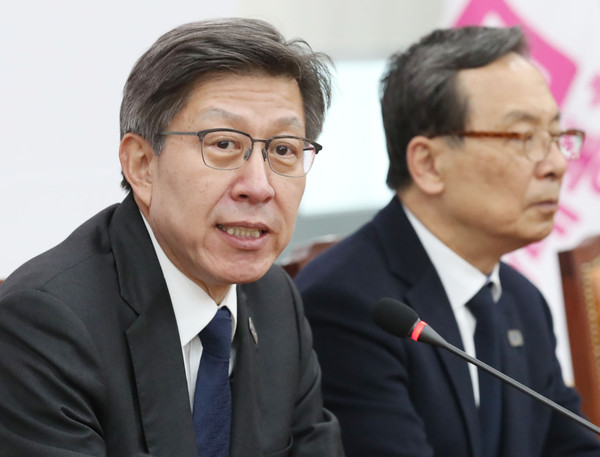 ▲ 발언하는 박형준 미래통합당 공동선대위원장.