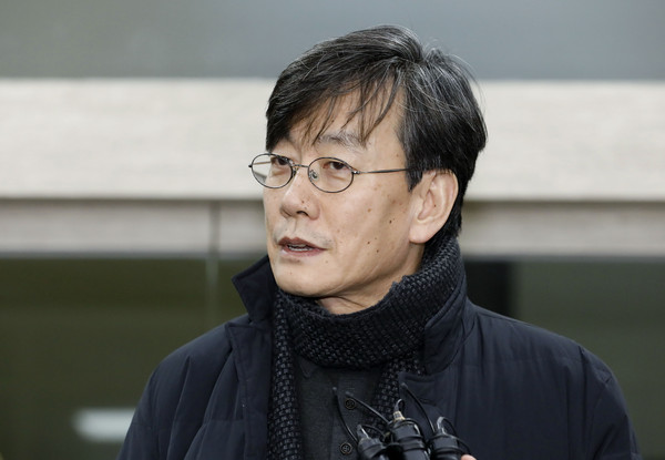▲ 질문에 답하는 손석희 대표.