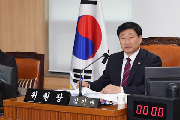 ▲ 김기대 도시안전건설위원장.