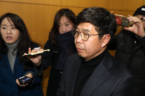▲ 생각에 잠긴 백원우 전 비서관.