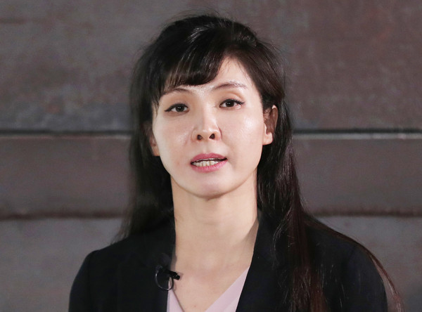 ▲ 발언하는 서지현 검사.