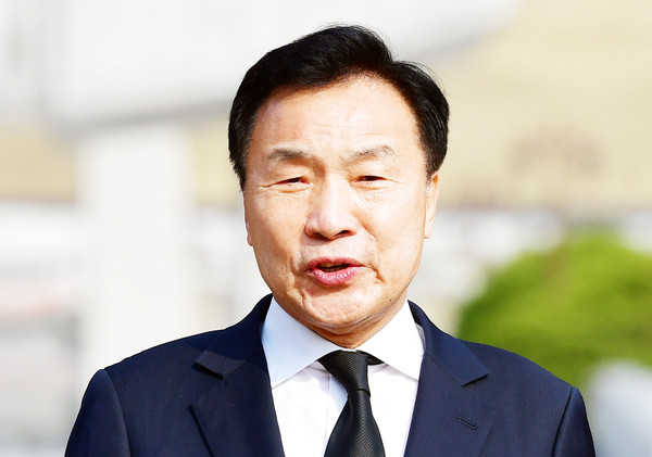 ▲ 지지 호소하는 손학규 위원장.