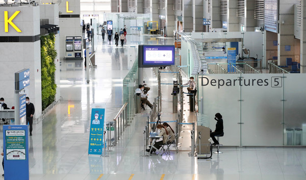 ▲ 코로나19 여파로 한산한 인천국제공항.