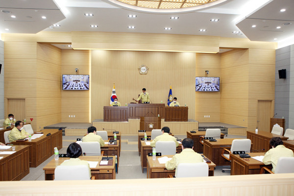 ▲ 예천군의회 제235회 임시회.