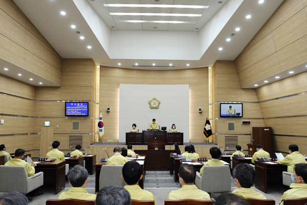 ▲ 용산구의회, 제255회 임시회 개회.