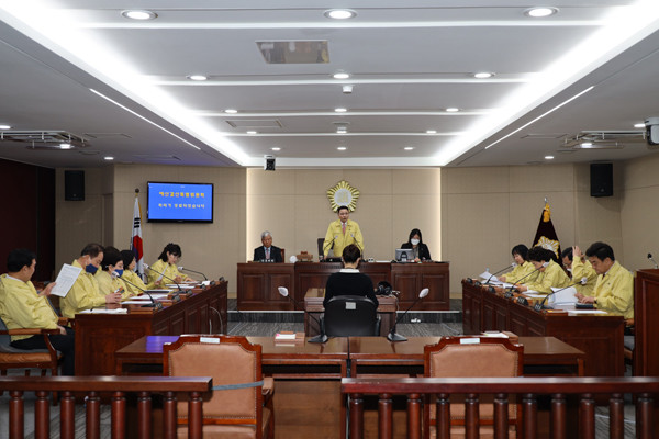 ▲ 용산구의회, 예산결산특별위원회 구성.