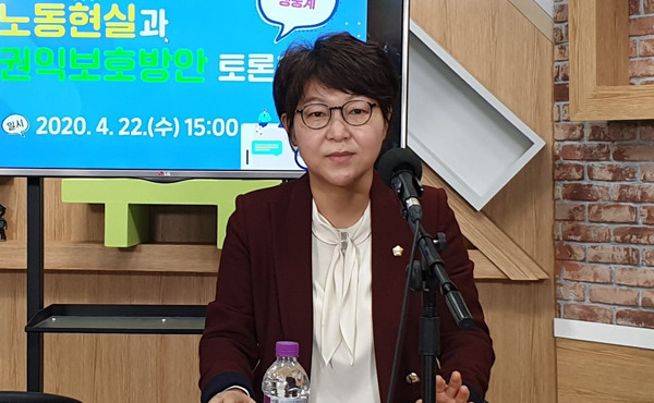 ▲ 송은자 의원.