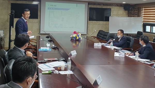 ▲ 2020년 목재산업시설 현대화사업 심사위원회.