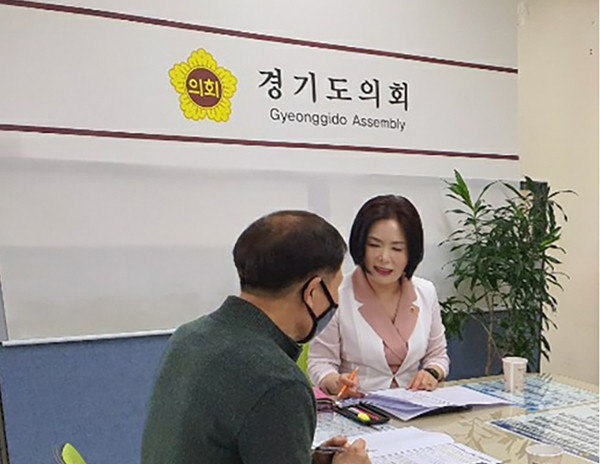 ▲ 장애인직업재활시설 증축 및 리모델링 사업 현안 논의.